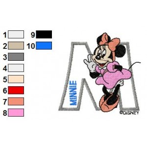 Disney Characters Embroidery Design 3